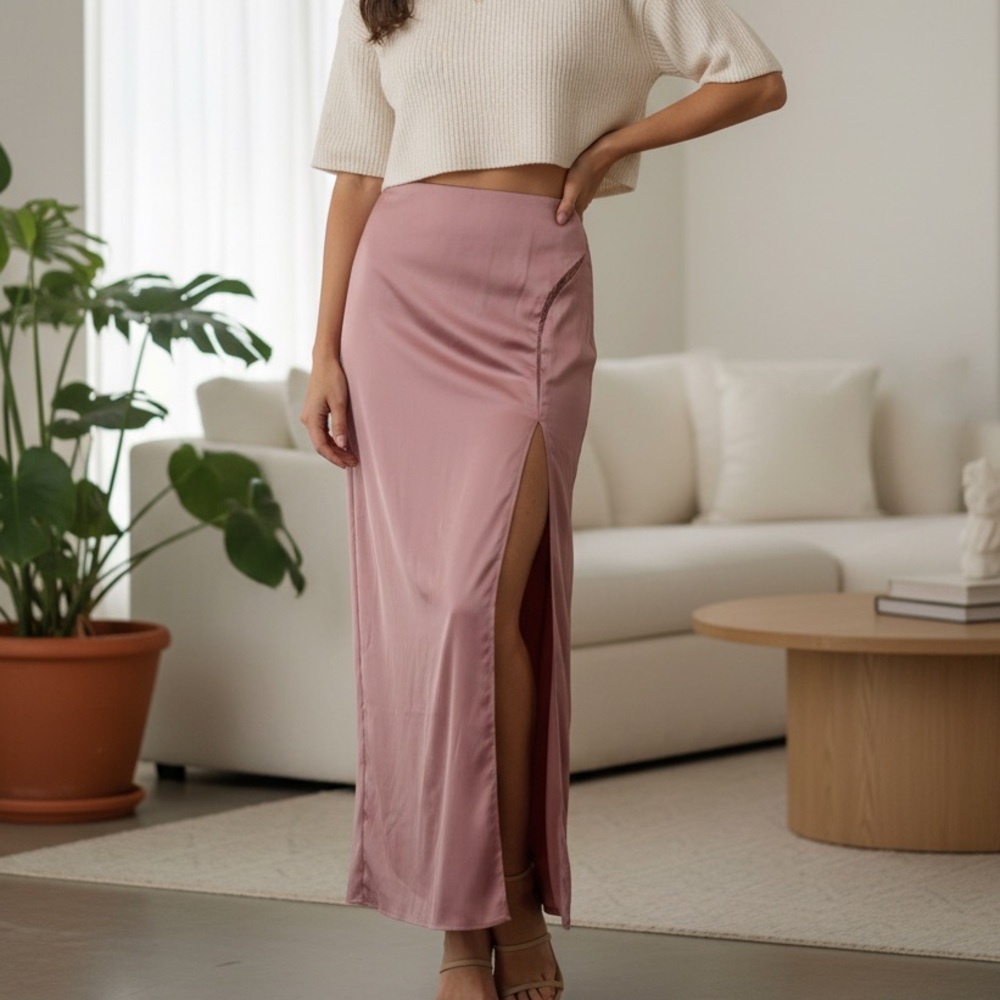 NWT Naked Wardrobe - full length skirt